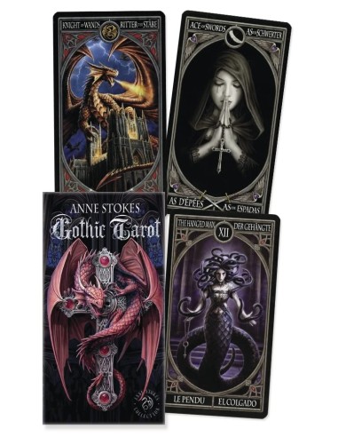 Gothic Tarot d'Annes Stokes cartes de divination
