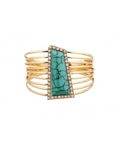 Bracelet turquoise multirangs modèle Arii