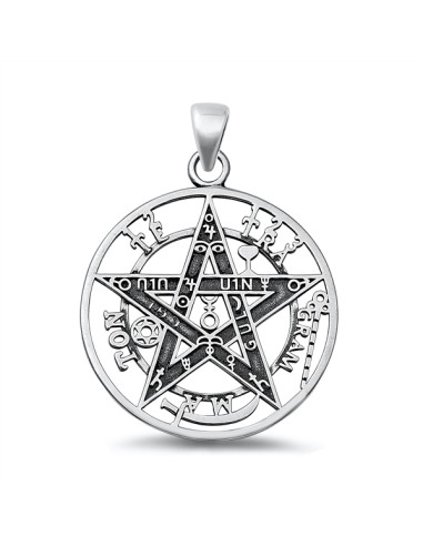 Pendentif Tétragrammaton 32 mm en argent
