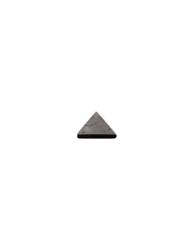 Pyramide Shungite brillante en 3 cm x 3 cm