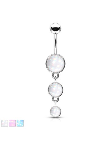 Piercing nombril pendant