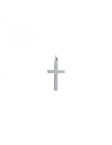Pendentif croix argent 25 mm
