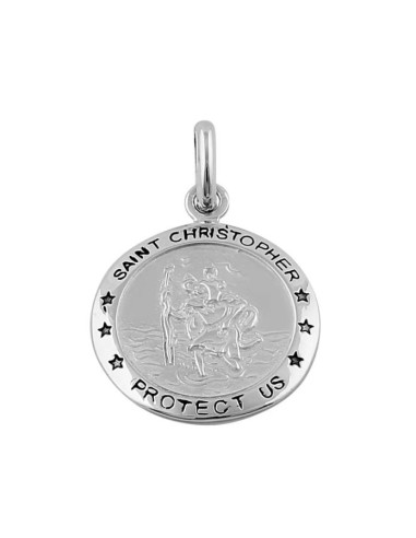 Pendentif Saint Christophe bijou en argent