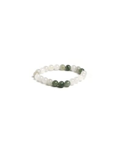 Bracelet jade glacial bijou en pierres minérales