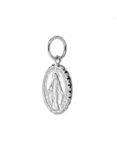 Pendentif Sainte Vierge bijou en argent en 11 mm