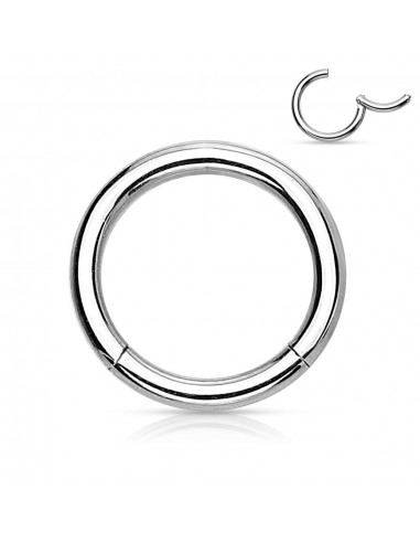 Piercing anneau segment 1 mm  modèle Aniella