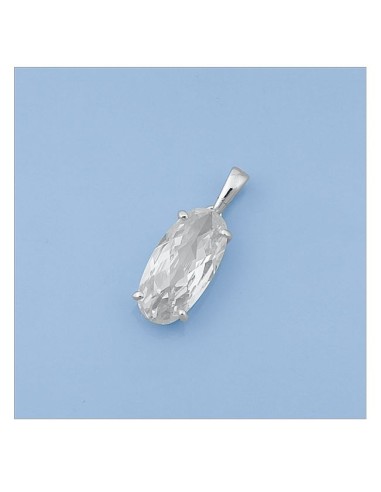 Pendentif cristal bijou en argent