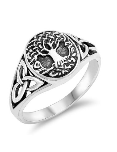 Bague arbre de vie bijou en argent