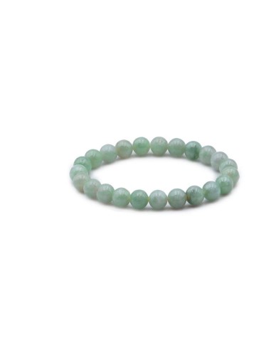 Bracelet Jade  de Birmanie pierres minérales en 8 mm