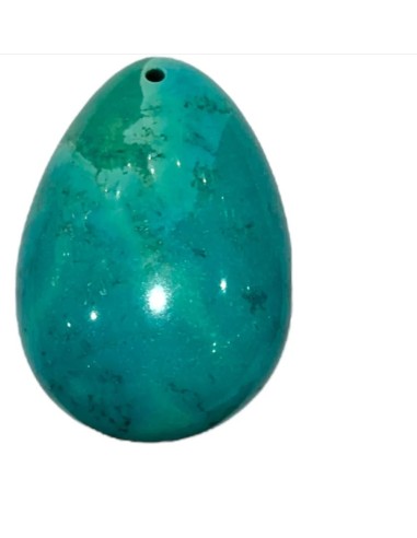 Pendentif turquoise du Pérou en 3.5 cm