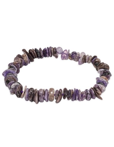 Bracelet Charoite AA en pierres baroques