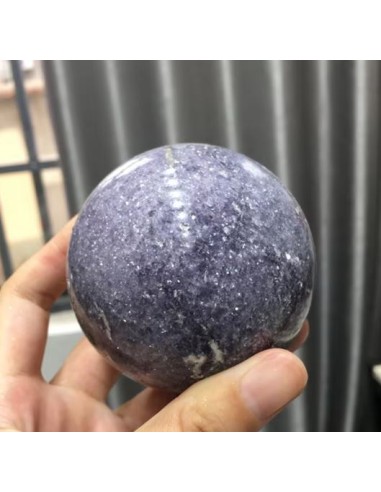 Lépidolite sphère en 299 grammes