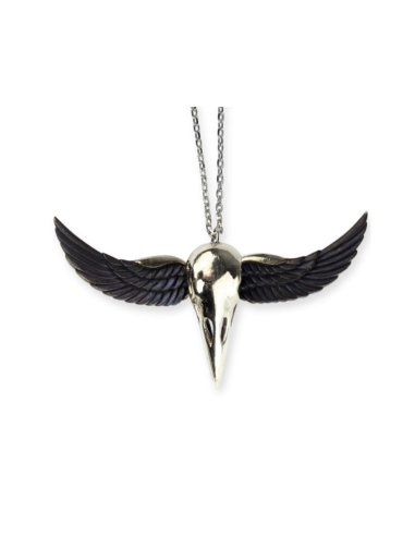 Pendentif Corbeau en laiton