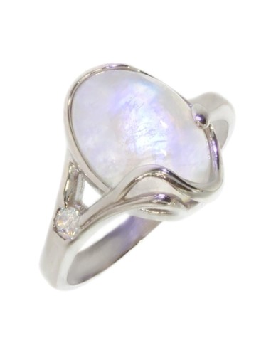 Bague pierre de lune bijou en argent