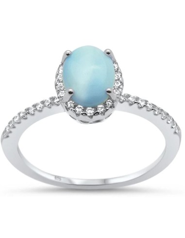 Bague Larimar bijou en argent