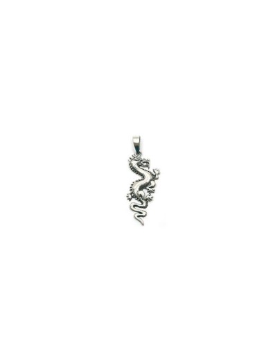 Pendentif dragon bijou en argent