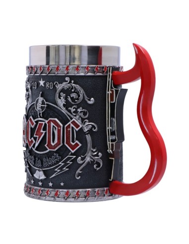 AC/DC back in black tankard chope