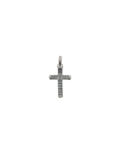 Pendentif croix bijou en argent religion