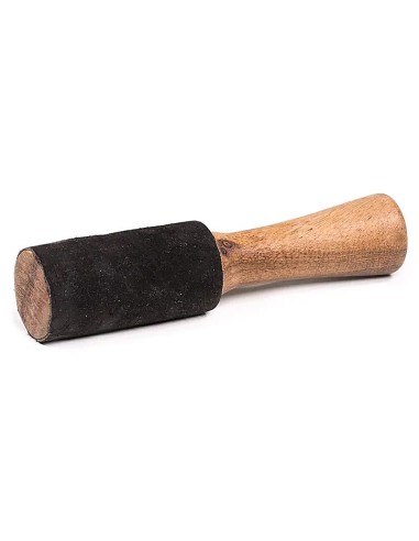 Maillet en bois beige et noir pour Bol chantant de 17 cm