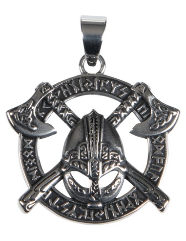Pendentif Viking en acier