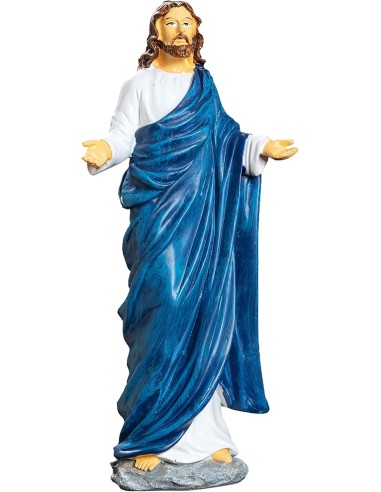 Statuette Jésus Christ la bénédiction en 22 cm