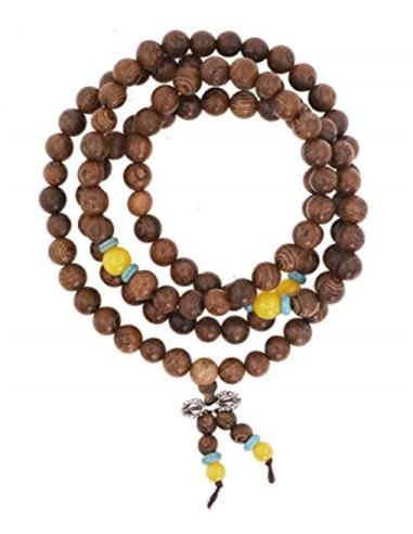 Mala collier en bois perles en 8 mm