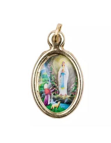 Médaille de Notre Dame de Lourdes bijou en 2.5 cm