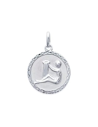 Pendentif zodiaque verseau bijou en argent