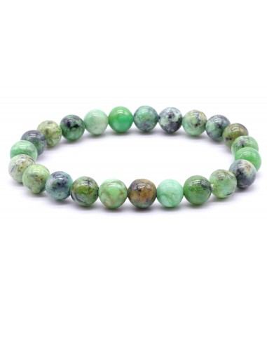 Bracelet Pierre Variscite en perles de 8 mm