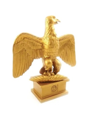 Statue Aigle figurine couleur dorée