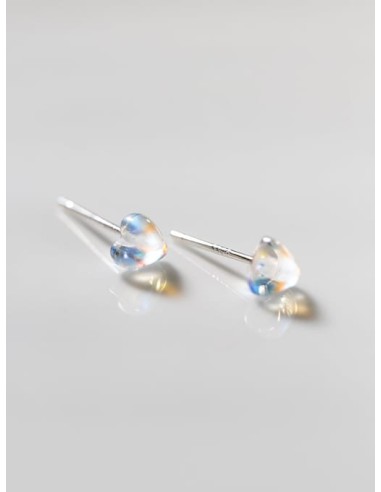 Boucles d'oreilles coeur bijou en Argent