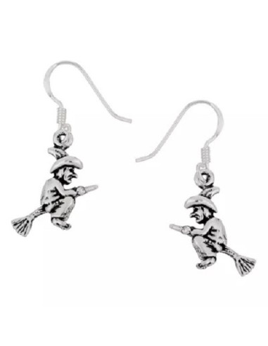 Boucles d'oreilles sorcières bijoux en argent