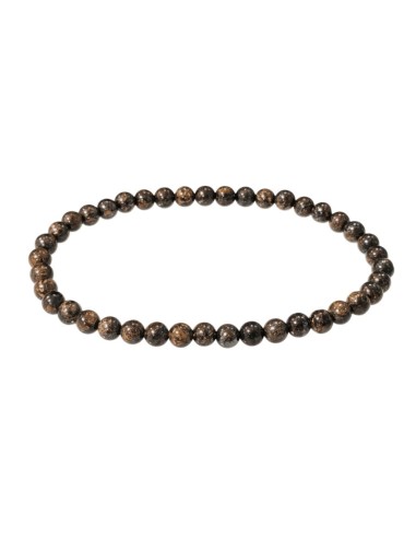 Bracelet bronzite pierres naturelles en 6 mm