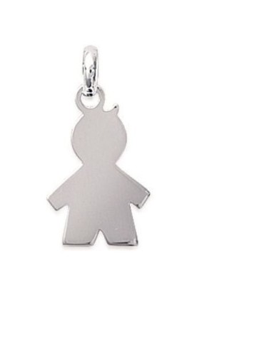 Pendentif argent bonhomme