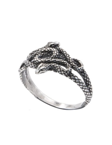 Bague serpent bijou en argent