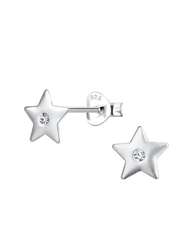 Boucles d'oreilles étoiles 7 mm bijou en argent