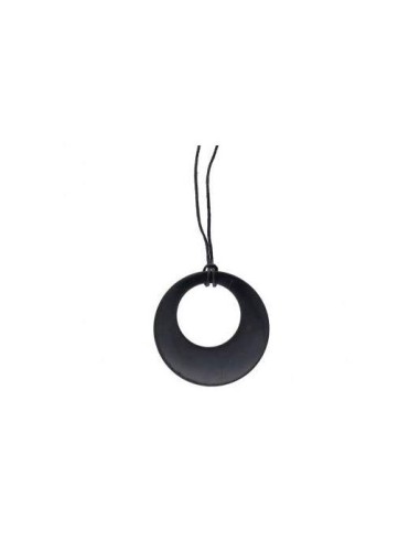 Shungite pendentif forme disque