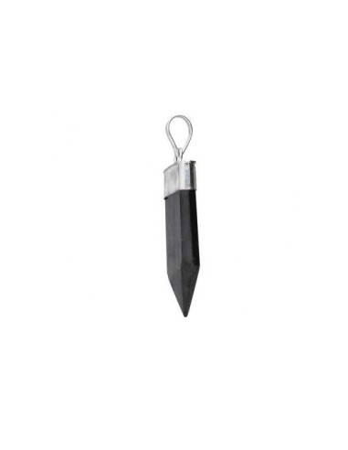 Shungite pendentif pierre fleur de vie
