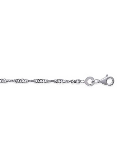 Bracelet maille Singapour bijou en argent