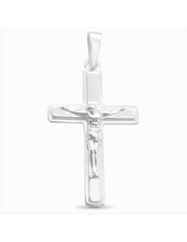 Pendentif Christ sur la croix bijou en argent