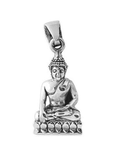 Pendentif Bouddha 22 mm bijou en argent
