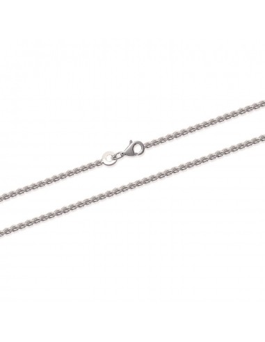 Chaîne argent maille corde 1.60 mm x 45 cm