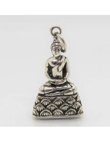 Pendentif Bouddha 25 mm bijou en argent