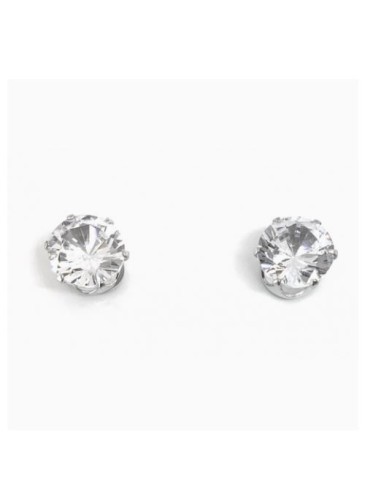Boucles d'oreilles aimantées rond 8 mm