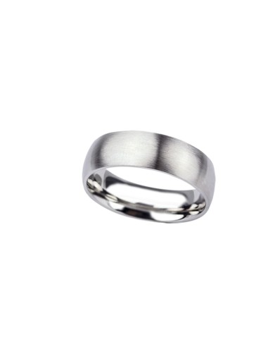Bague Alliance 7 mm Mariage bijou en acier