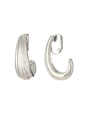 Boucles d'oreilles à clip style créoles