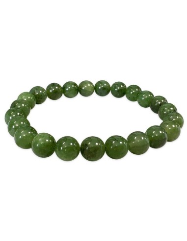 Bracelet jade Néphrite AA en 8 mm