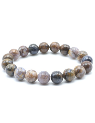 Bracelet Pietersite d' Afrique bijou en 10 mm