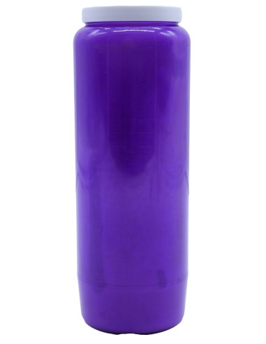 Bougie de Neuvaine violet