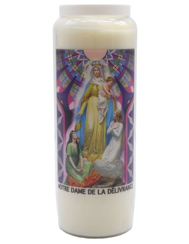 Neuvaine Notre Dame de la délivrance bougie